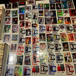 Basketball and baseball cards